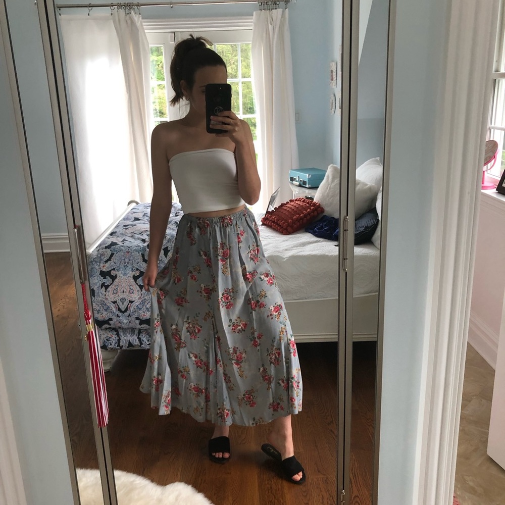 Floral skirt